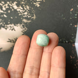A-Grade Natural Moss On Snow Jadeite Barrel No.172234