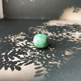A-Grade Natural Moss On Snow Jadeite Barrel No.172236