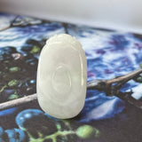 A-Grade Natural Lavender Green Jadeite Goat Pendant No.170864