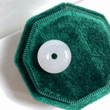 A-Grade Natural Lilac Jadeite Bagel Piece No. 171601
