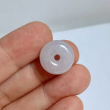 A-Grade Natural Lilac Jadeite Bagel Piece No. 171601