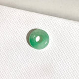 A-Grade Natural Moss On Snow Jadeite Bagel Piece No. 172655