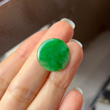 SOLD OUT: 10.82cts A-Grade Natural Imperial Green Jadeite Cabochon No.130482