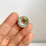 A-Grade Natural Tri-Colour Jadeite Bagel Piece No. 172656