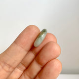 A-Grade Natural Tri-Colour Jadeite Bagel Piece No. 172656
