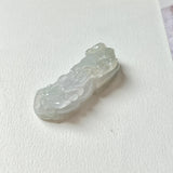 A-Grade Light Lavender Green Jadeite Pixiu No.172476