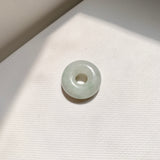 A-Grade Natural Tri-Colour Jadeite Bagel Piece No. 172657