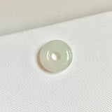 A-Grade Natural White Jadeite Bagel Piece No. 172661