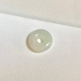 A-Grade Natural White Jadeite Bagel Piece No. 172661