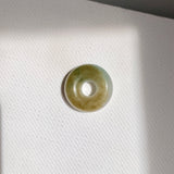 A-Grade Natural Tri-Colour Jadeite Bagel Piece No. 172665