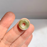 A-Grade Natural Tri-Colour Jadeite Bagel Piece No. 172665