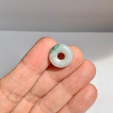 A-Grade Natural Tri-Colour Jadeite Bagel Piece No. 172665