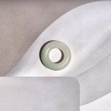 A-Grade Natural White Jadeite Bagel Piece No. 172669