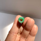 SOLD OUT: A-Grade Natural Imperial Green Jadeite Barrel No. 172676