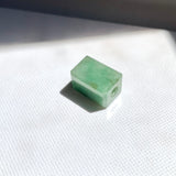 A-Grade Natural Green Jadeite Barrel No. 172601