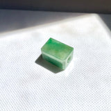A-Grade Natural Green Jadeite Barrel No. 172601