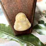 A-Grade Natural Yellow Jadeite Buddha Pendant No.220173