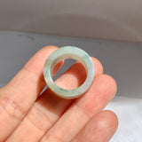 17.1mm A-Grade Natural Tri-Colour Jadeite Archer Ring Band No. 161853