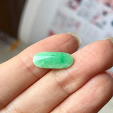 3.15 cts A-Grade Natural Apple Green Jadeite Saddle Piece No.130424