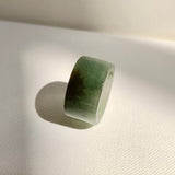 17.2mm A-Grade Natural Tri-Colour Jadeite Archer Ring Band No. 161933