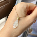 Icy A-Grade Jadeite Christmas Tree Pendant No.172514