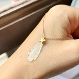 Icy A-Grade Jadeite Christmas Tree Pendant No.172514