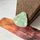 A-Grade Natural Light Green Jadeite Buddha Pendant No. 220473