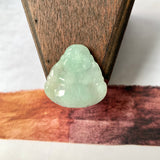 A-Grade Natural Light Green Jadeite Buddha Pendant No. 220473