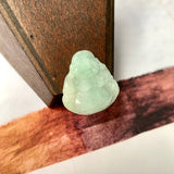 A-Grade Natural Light Green Jadeite Buddha Pendant No. 220473