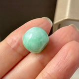 A-Grade Natural Moss On Snow Jadeite Barrel No.172831