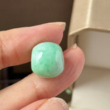 A-Grade Natural Moss On Snow Jadeite Barrel No.172831