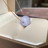 A-Grade Natural Lavender Jadeite Barrel No.172693