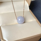 A-Grade Natural Lavender Jadeite Barrel No.172694