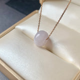 A-Grade Natural Lilac Jadeite Barrel No.172696