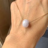 A-Grade Natural Lilac Jadeite Barrel No.172696