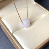 A-Grade Natural Lilac Jadeite Barrel No.172697