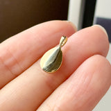 A-Grade Natural Lavender Jadeite Farbella Pear Pendant No. 172833