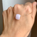 A-Grade Natural Lilac Jadeite Barrel No.172697