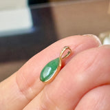 A-Grade Imperial Green Jadeite Farbella Pear Pendant No. 172834