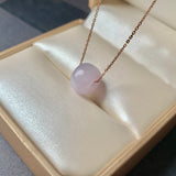 A-Grade Natural Lilac Jadeite Barrel No.172698