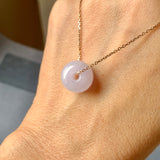 A-Grade Natural Lilac Jadeite Barrel No.172698