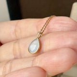 Icy A-Grade Natural Lilac Jadeite Farbella Pear Pendant No. 172837