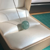 A-Grade Natural Bluish Green Jadeite Barrel No.172699