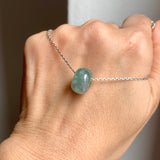 A-Grade Natural Bluish Green Jadeite Barrel No.172699
