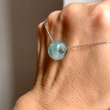 A-Grade Natural Bluish Green Jadeite Barrel No.172699