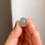 A-Grade Natural Bluish Green Jadeite Barrel No.172700