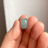 A-Grade Natural Bluish Green Jadeite Barrel No.172700