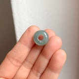 A-Grade Natural Bluish Green Jadeite Barrel No.172700