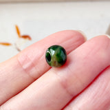 A-Grade Natural Floral Imperial Green Jadeite Barrel No.172840