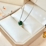 A-Grade Natural Floral Imperial Green Jadeite Barrel No.172841